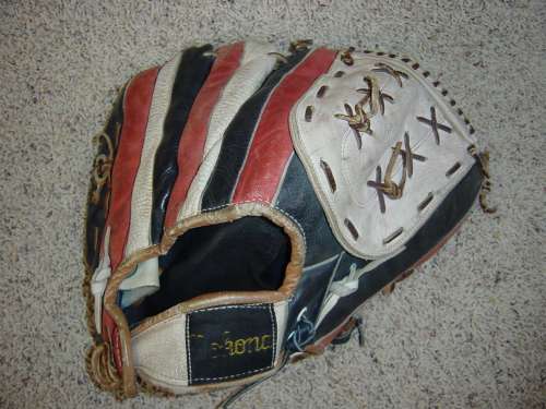 Nokona Red White & Blue Back